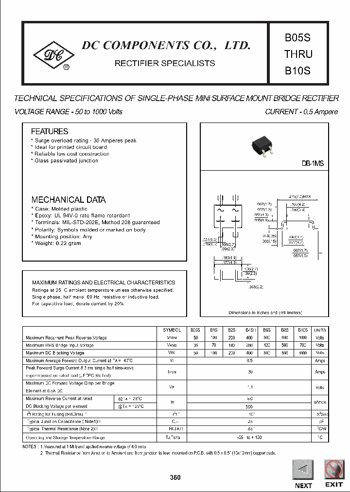 B8S_463345.PDF Datasheet