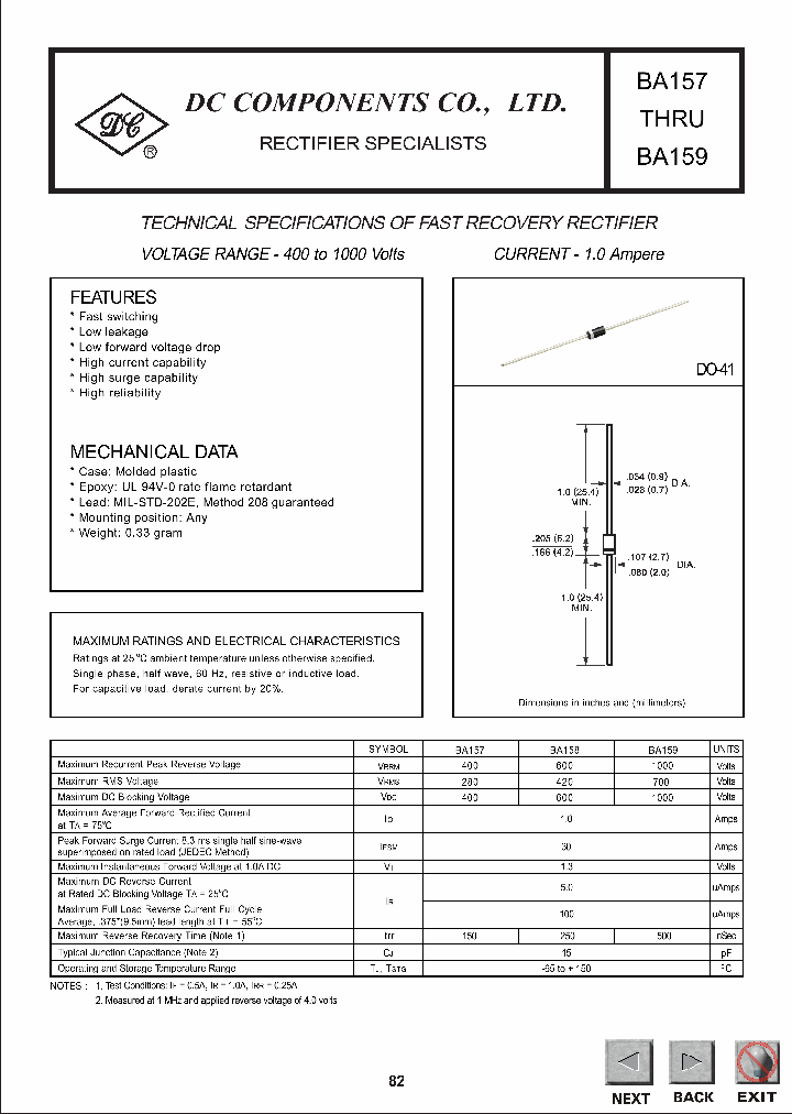 BA158_440337.PDF Datasheet