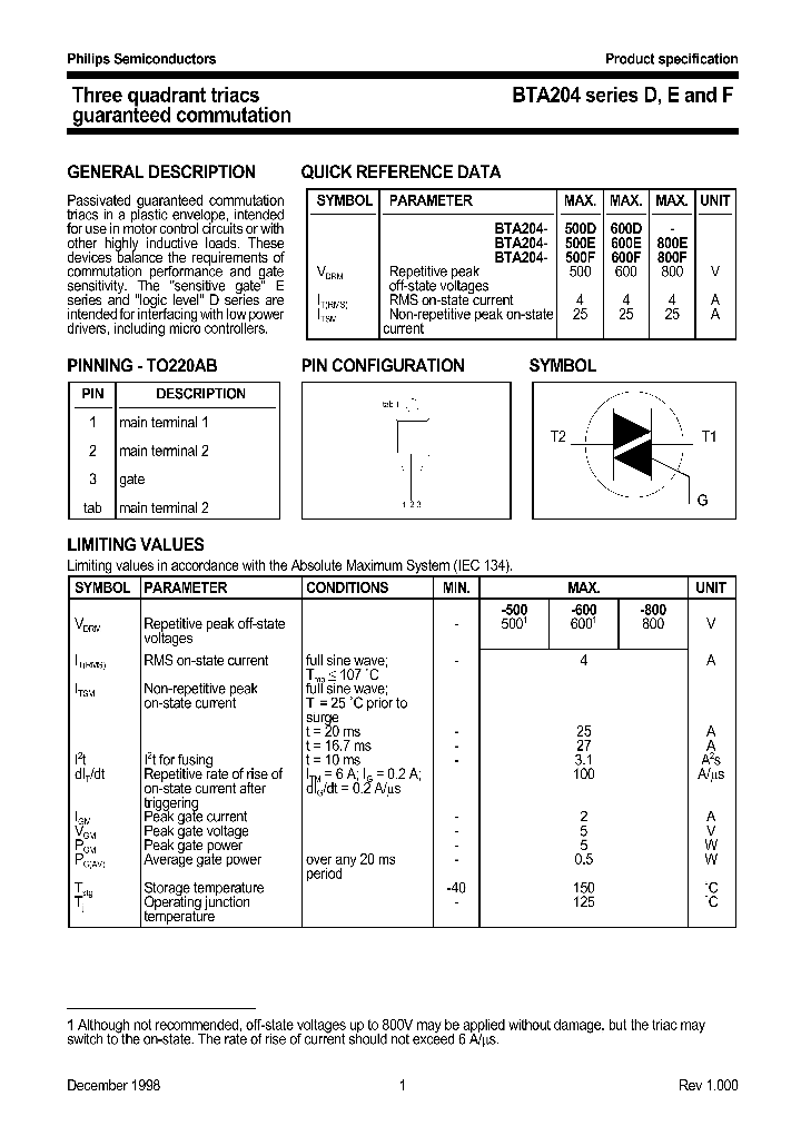 BTA204-600E_477838.PDF Datasheet