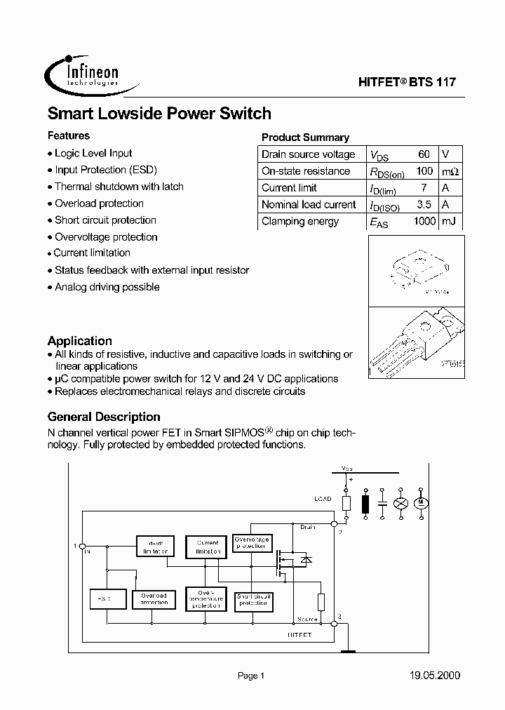 BTS117_467328.PDF Datasheet