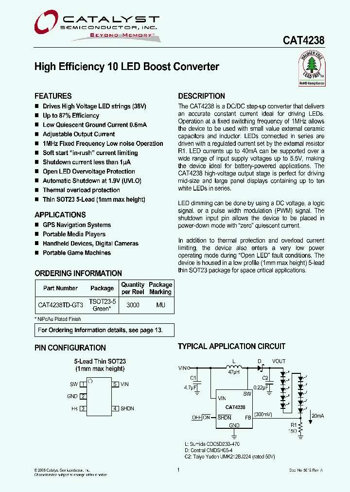 CAT4238_443866.PDF Datasheet
