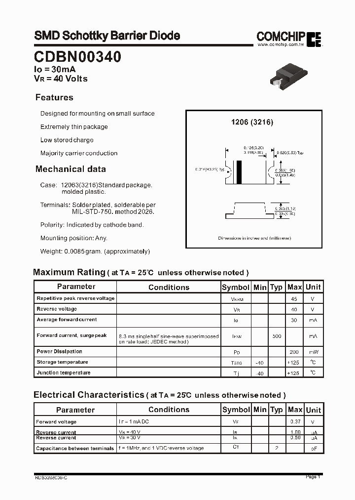 CDBN00340_435799.PDF Datasheet