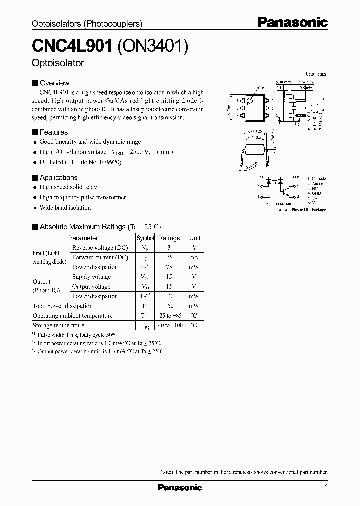 ON3401_290744.PDF Datasheet