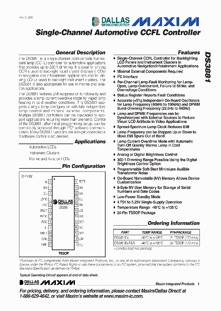 DS3881_439770.PDF Datasheet
