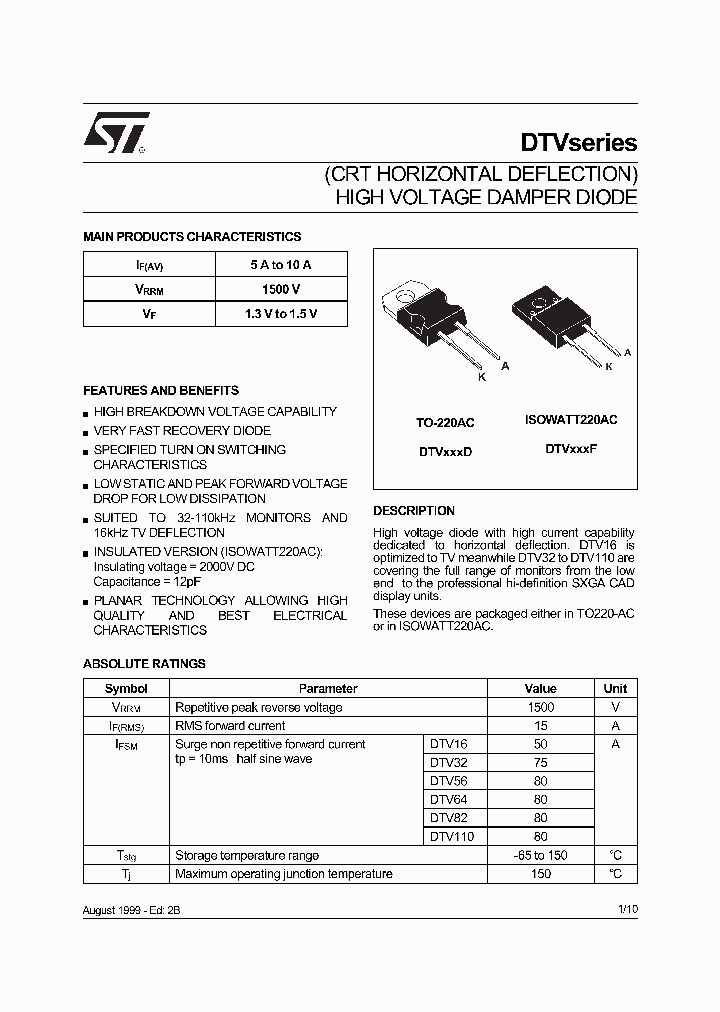 DTV_441456.PDF Datasheet