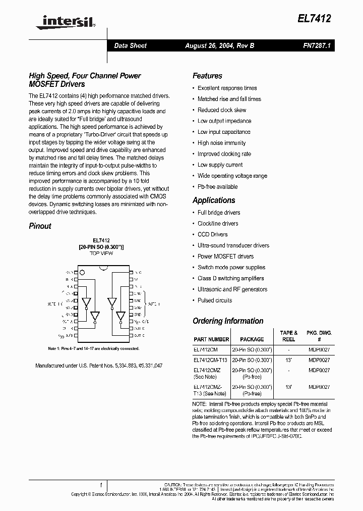 EL7412_449505.PDF Datasheet