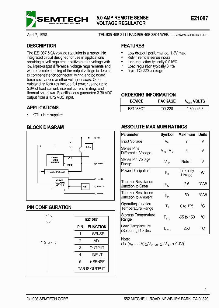 EZ1087_456785.PDF Datasheet