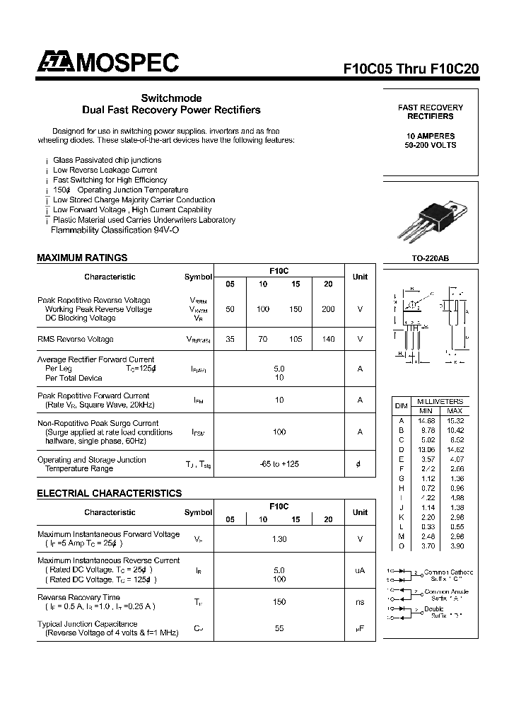 F10C20_455686.PDF Datasheet