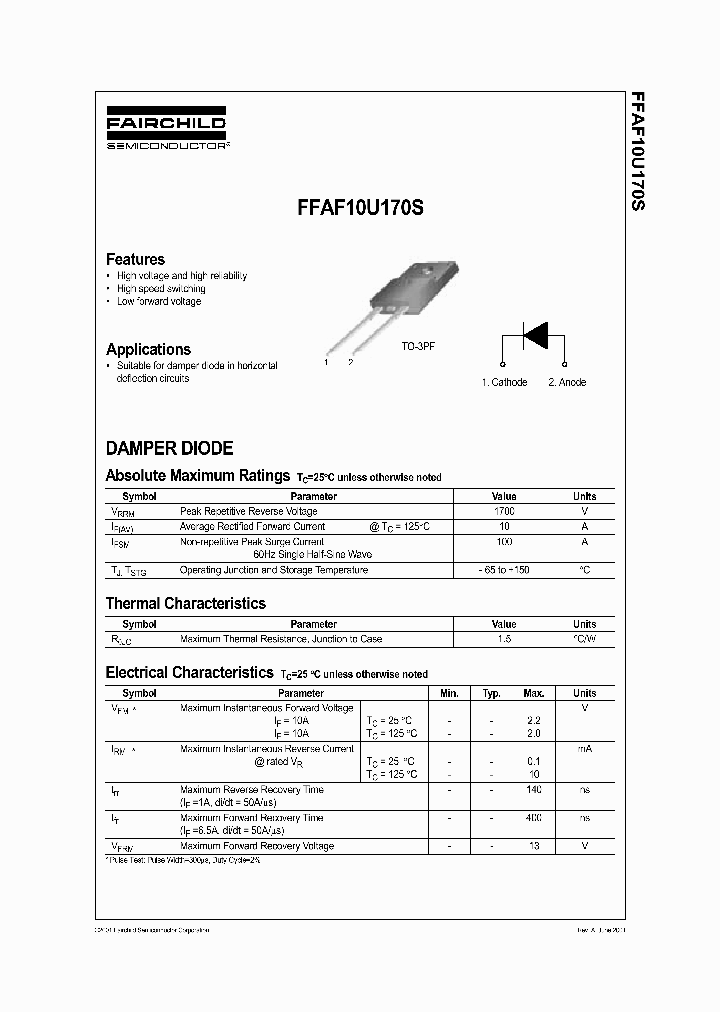 FFAF10U170S_484626.PDF Datasheet