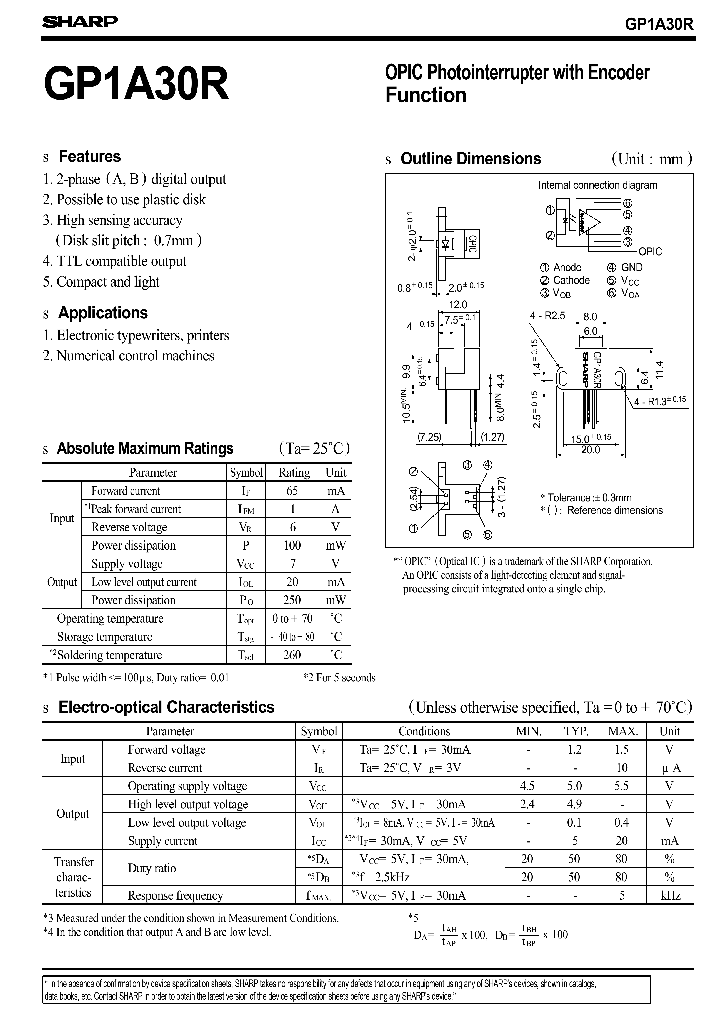 GP1A30R_443773.PDF Datasheet