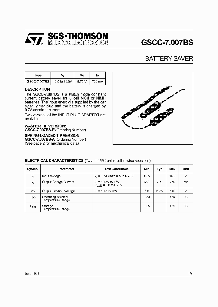 GSCC-B700B7BS_484035.PDF Datasheet