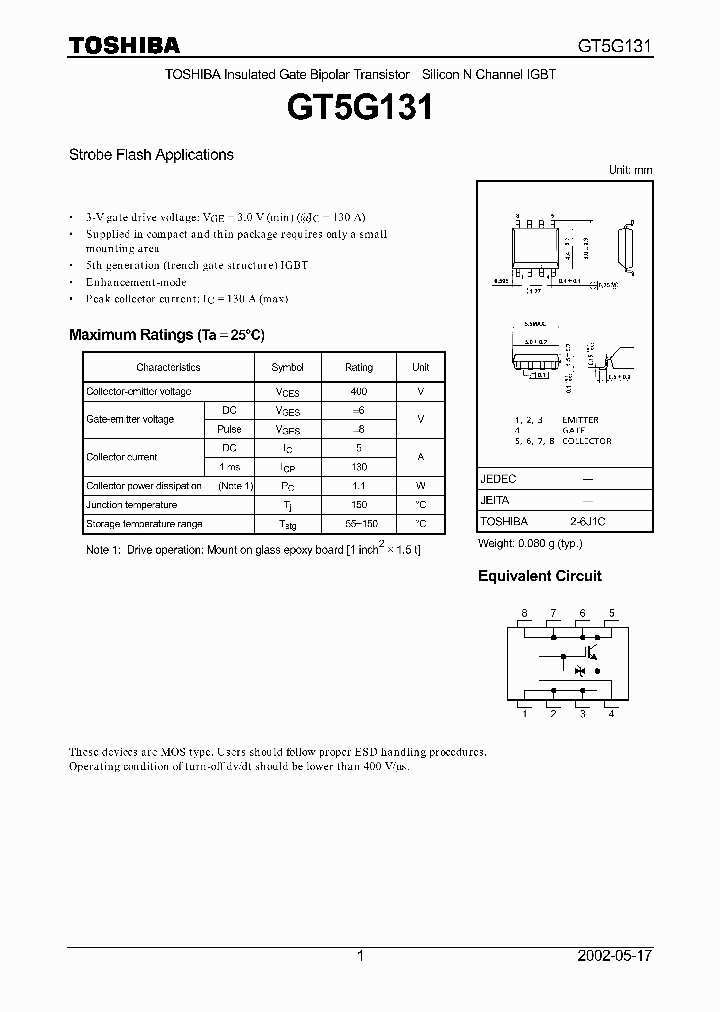 GT5G131_457722.PDF Datasheet