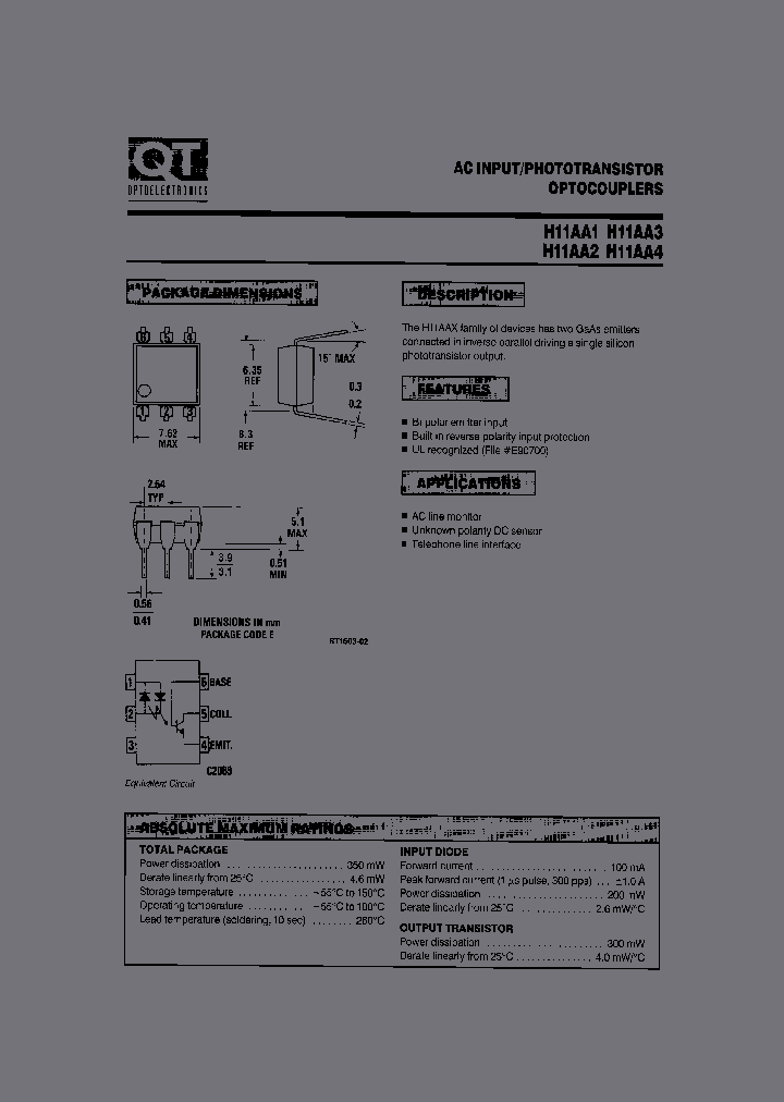 H11AA1_482229.PDF Datasheet