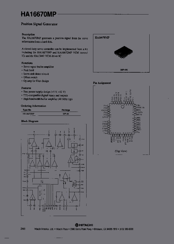 HA16670MP_458865.PDF Datasheet