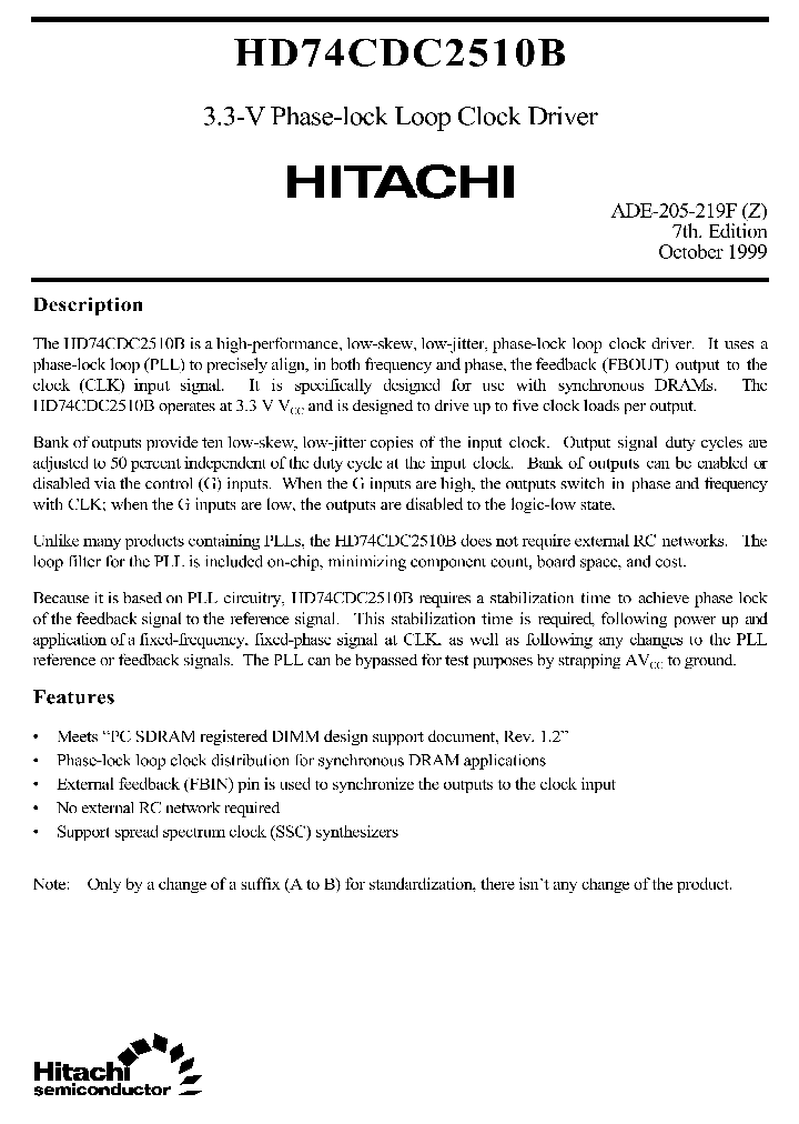 HD74CDC2510B_468007.PDF Datasheet