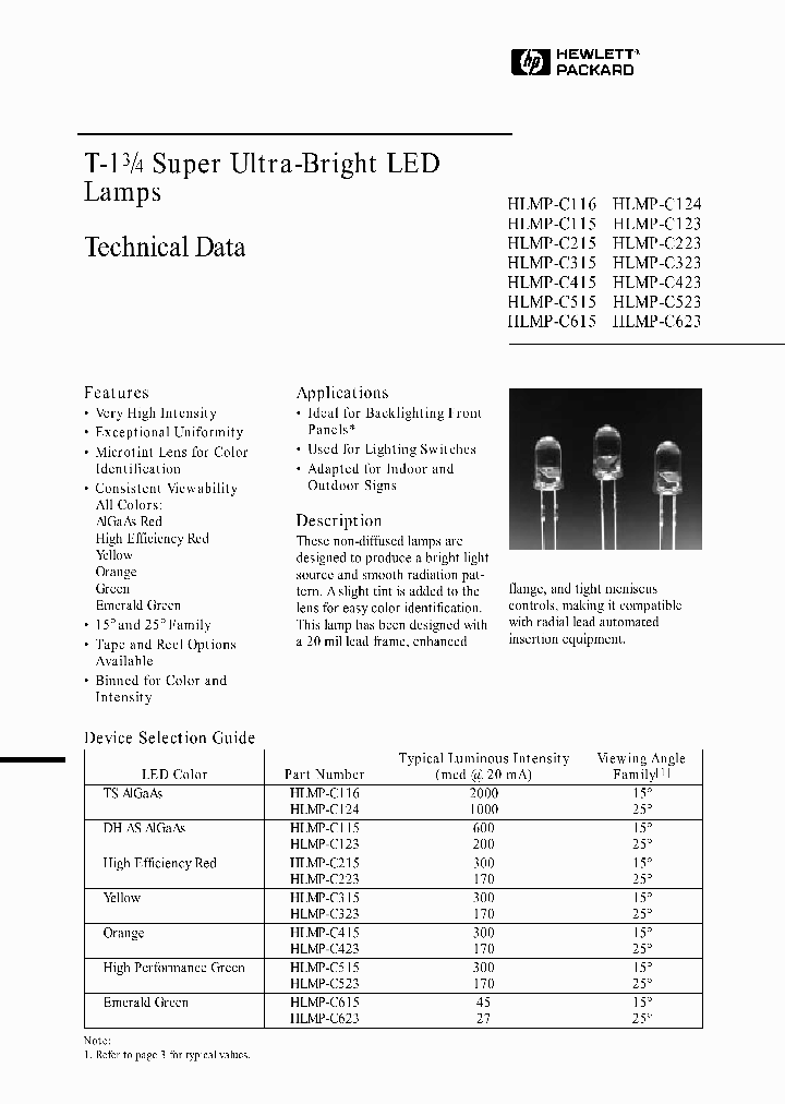 HLMP-C323_468977.PDF Datasheet