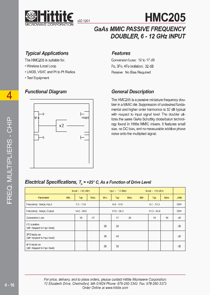 HMC205_447280.PDF Datasheet