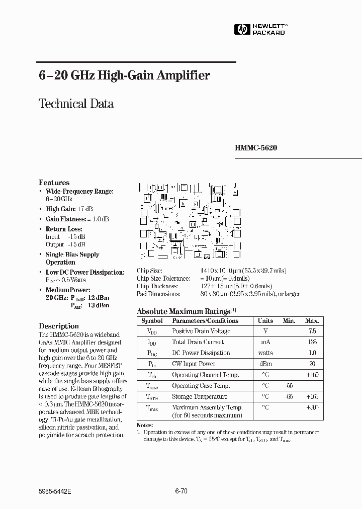 HMMC-5620_462667.PDF Datasheet