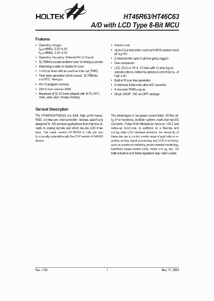 HT46R63_470047.PDF Datasheet