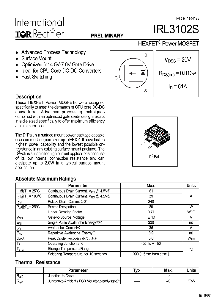 IRL3102S_437982.PDF Datasheet