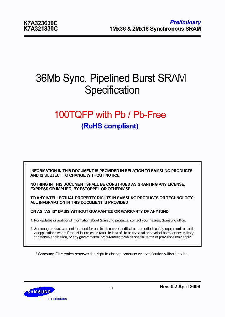 K7A323630C_480964.PDF Datasheet