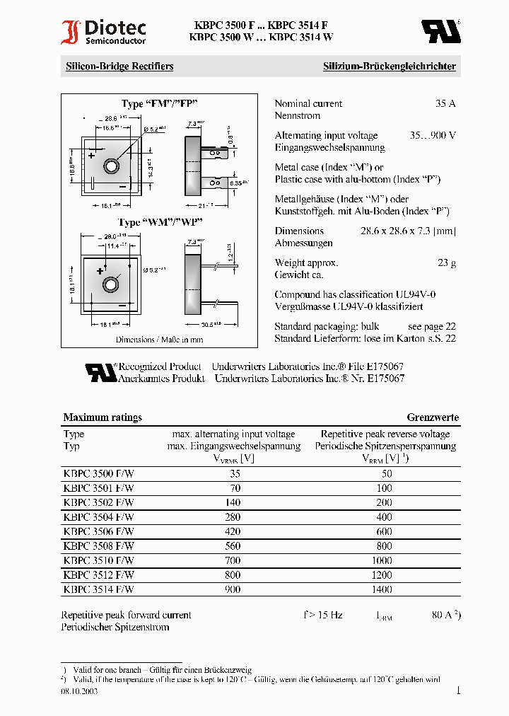 KBPC3500F_119367.PDF Datasheet