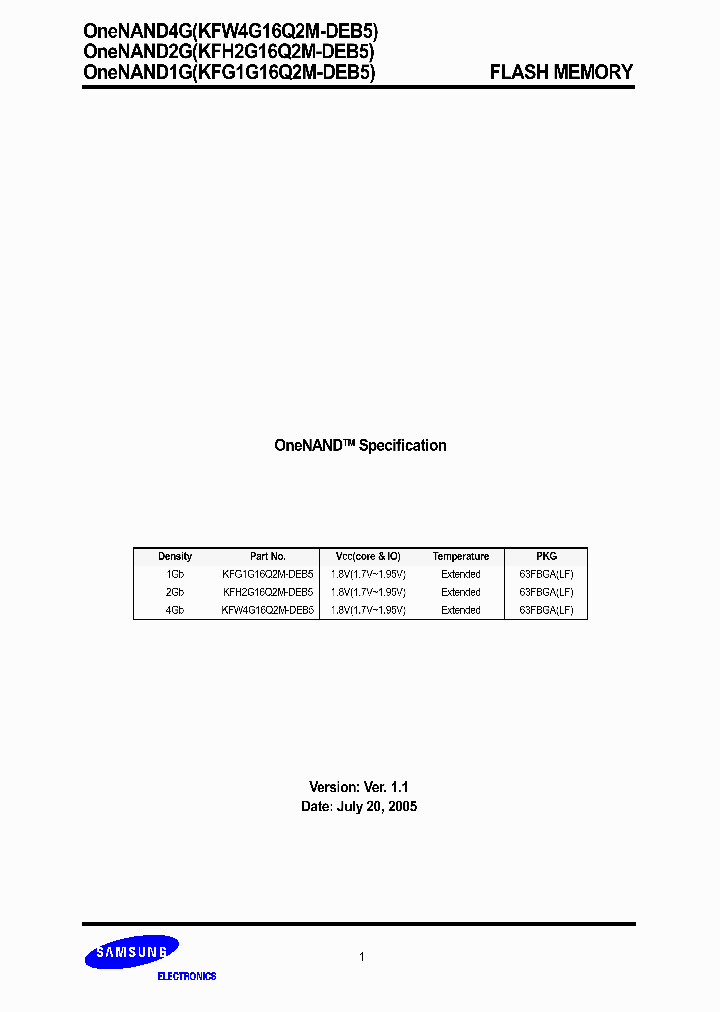 KFG1G1612M-DEB5_468210.PDF Datasheet
