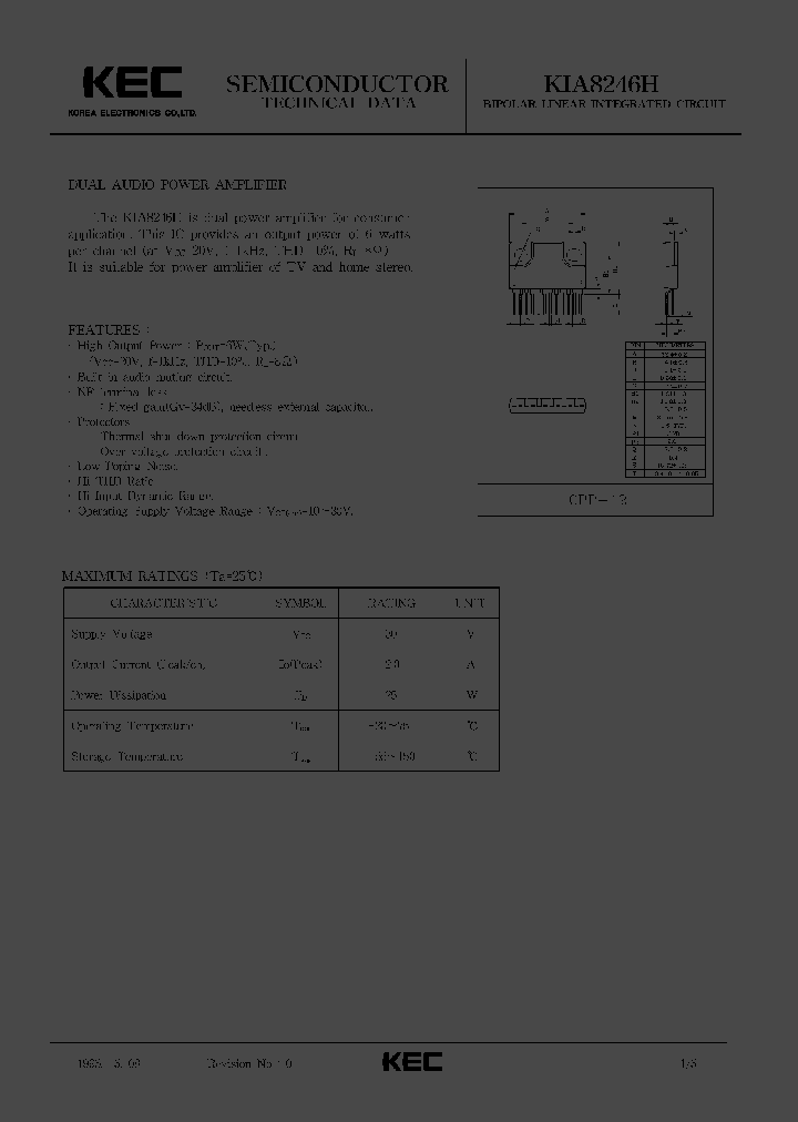 KIA8246H_455317.PDF Datasheet