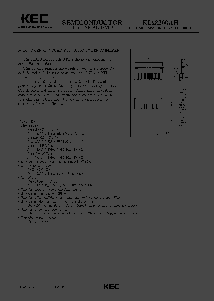KIA8260AH_463992.PDF Datasheet