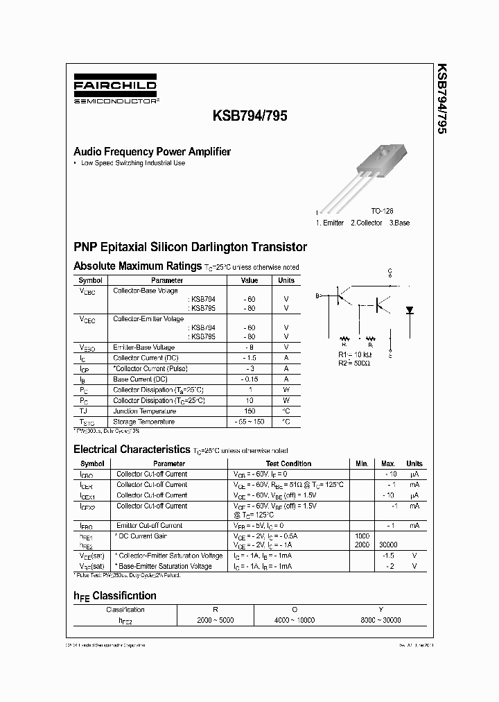 KSB794_438458.PDF Datasheet