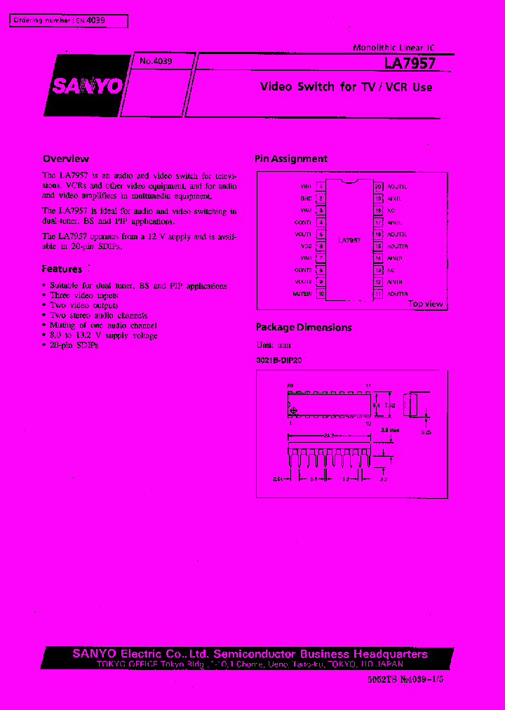 LA7957_212882.PDF Datasheet
