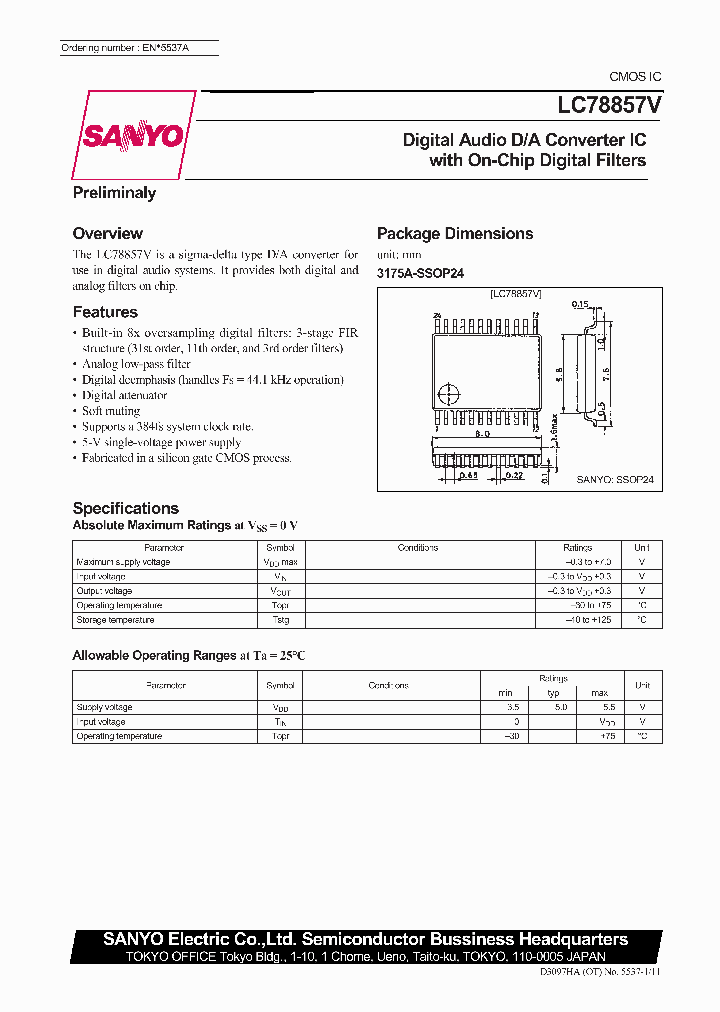 LC78857V_445933.PDF Datasheet