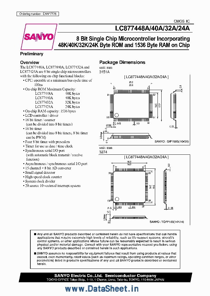 LC877432A_439603.PDF Datasheet