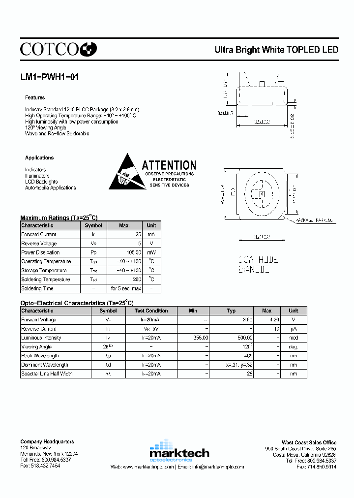 LM1PWH101_438713.PDF Datasheet