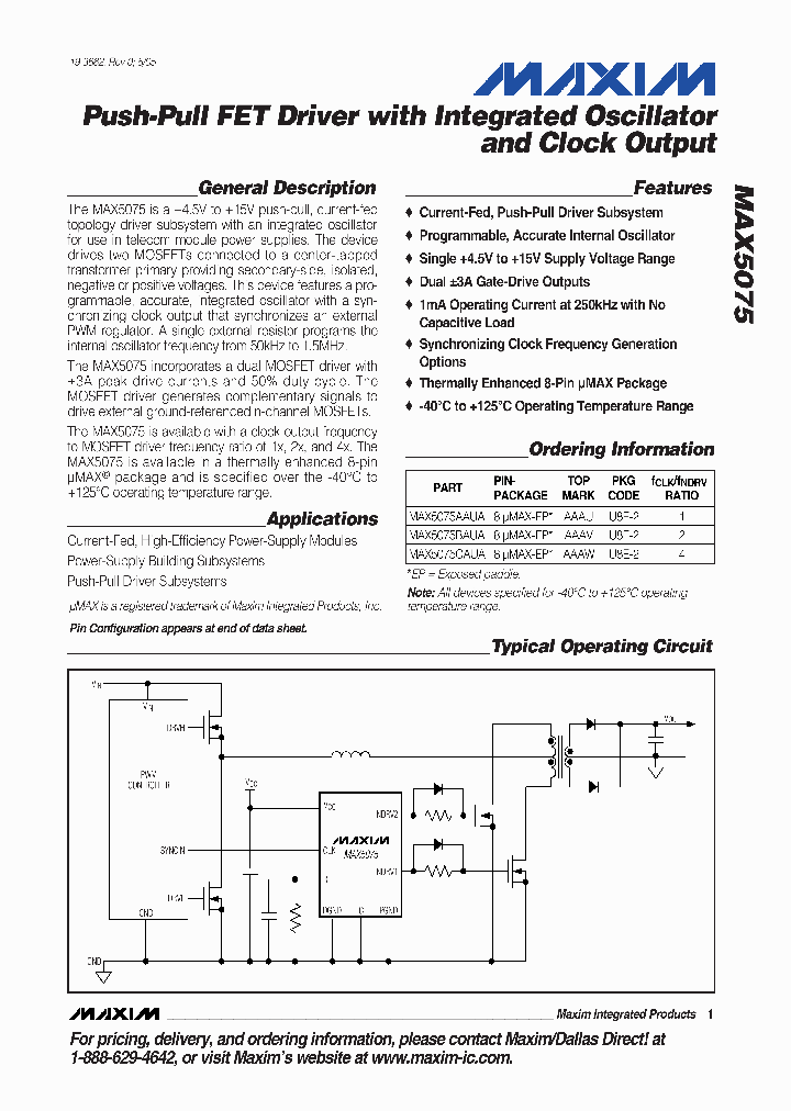 MAX5075_440237.PDF Datasheet