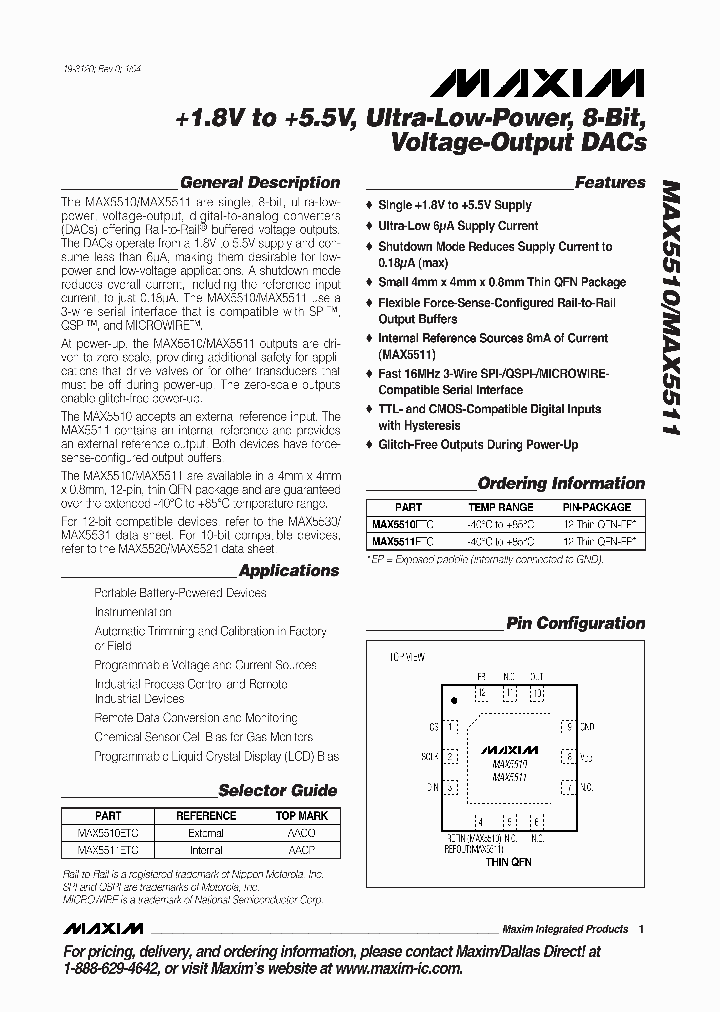 MAX5510_436746.PDF Datasheet