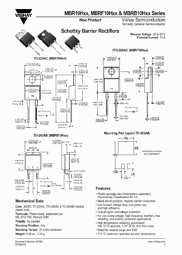 MBRB10H35_472229.PDF Datasheet