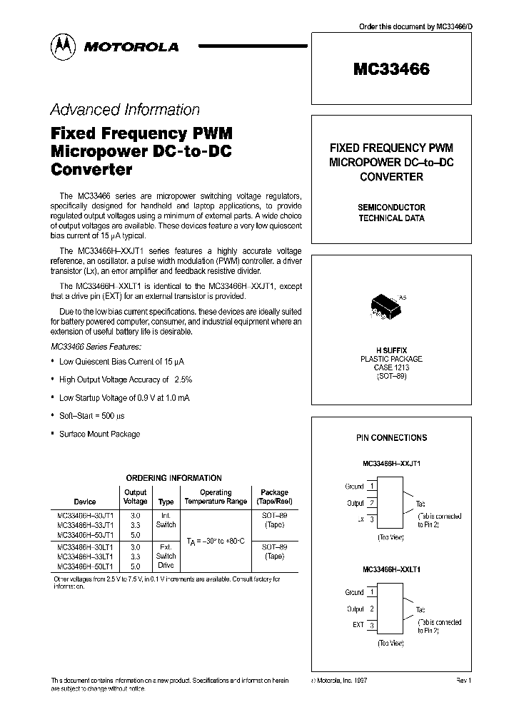 MC33466H-50LT1_466451.PDF Datasheet