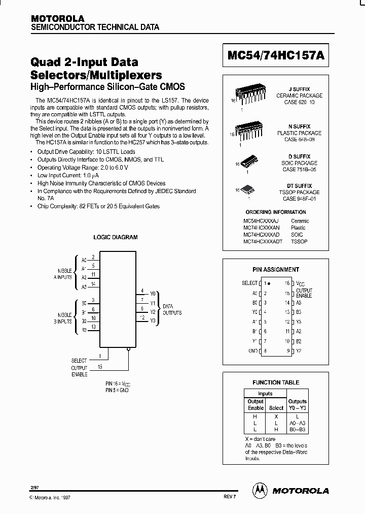 MC54HC157A_476250.PDF Datasheet