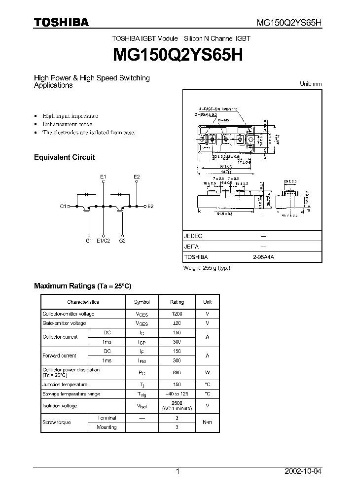 MG150Q2YS65H_482345.PDF Datasheet