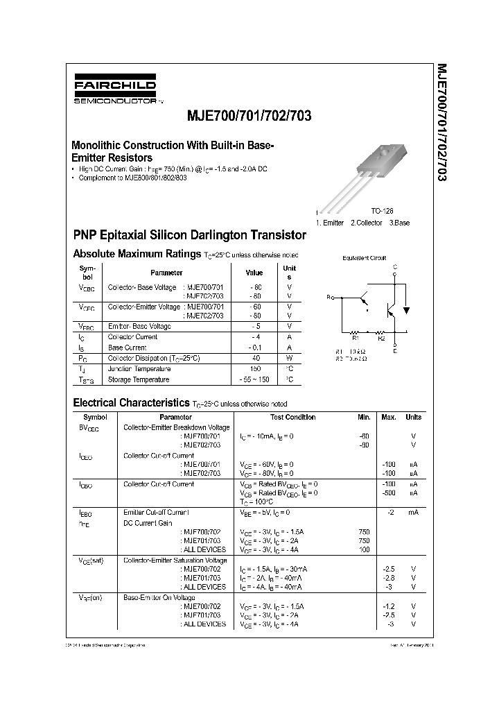MJE702_438467.PDF Datasheet