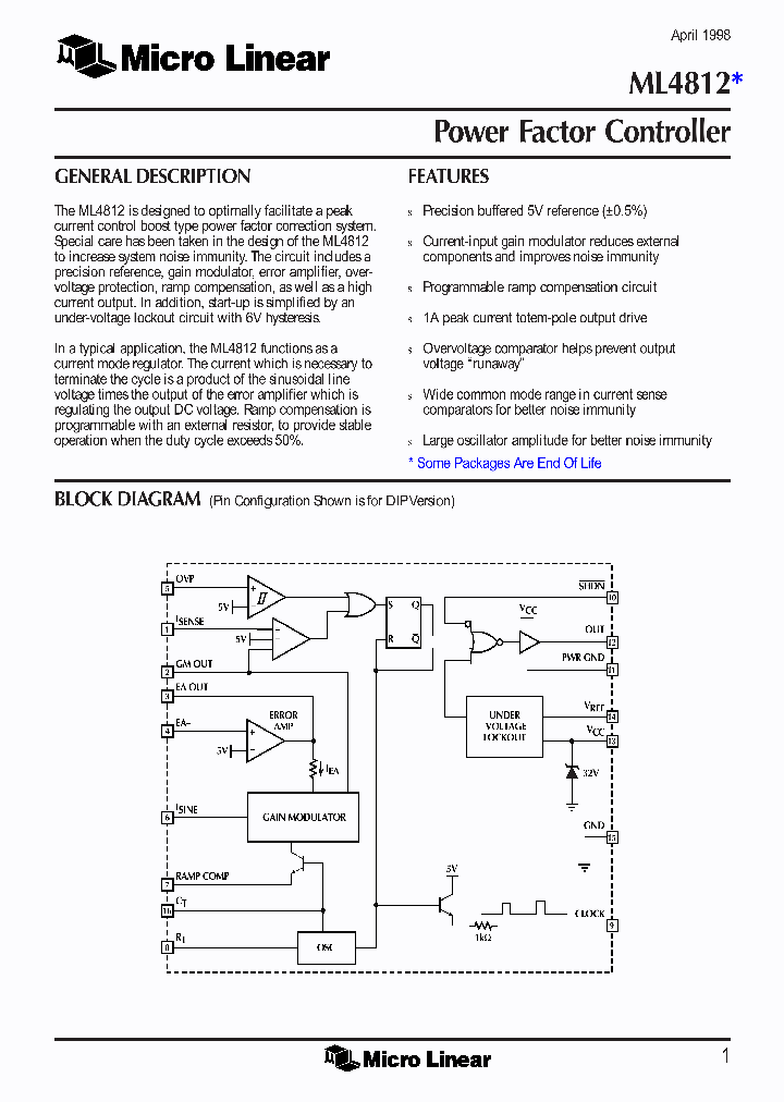 ML4812_465264.PDF Datasheet