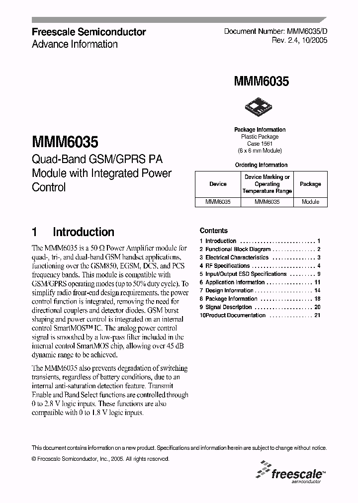 MMM6035_466811.PDF Datasheet