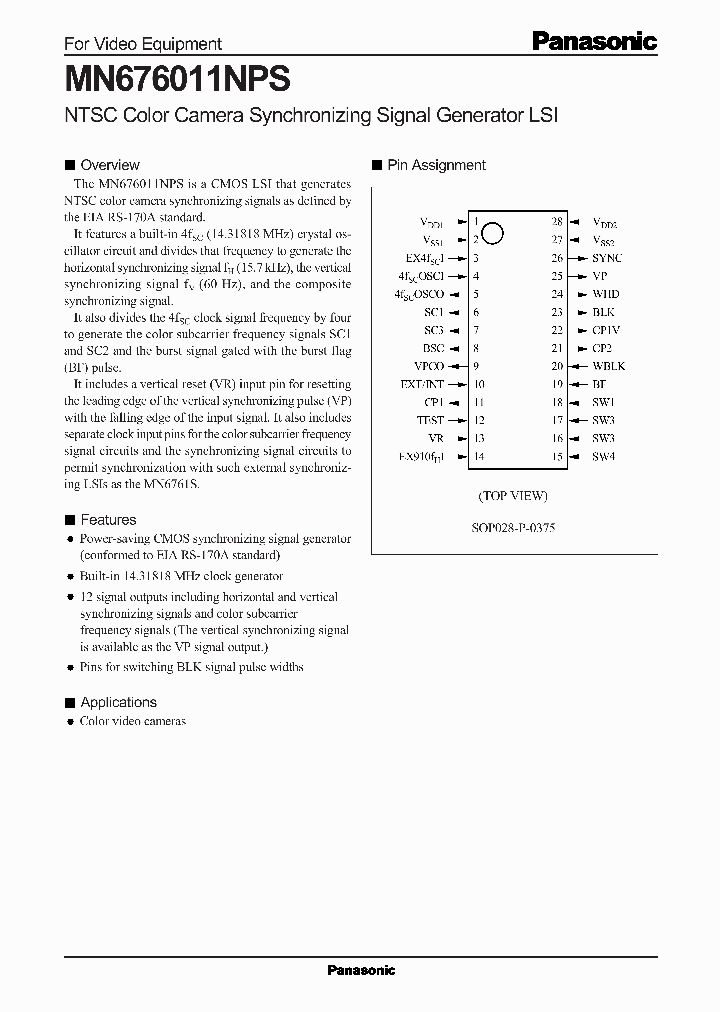 MN676011NPS_470625.PDF Datasheet