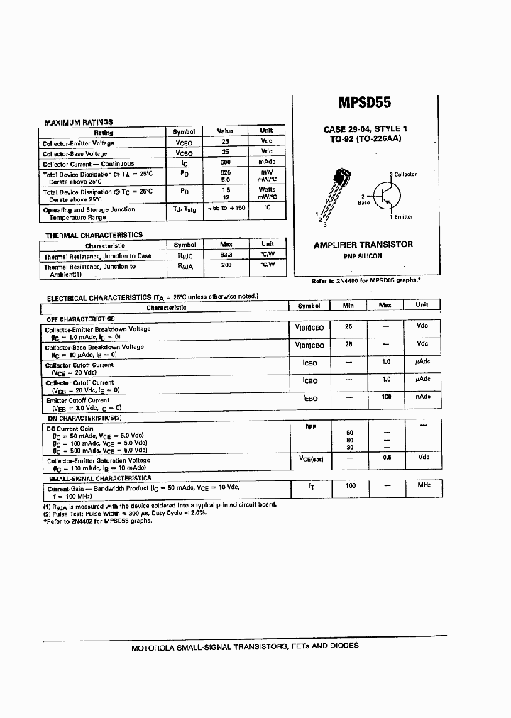 MPSD55_469805.PDF Datasheet