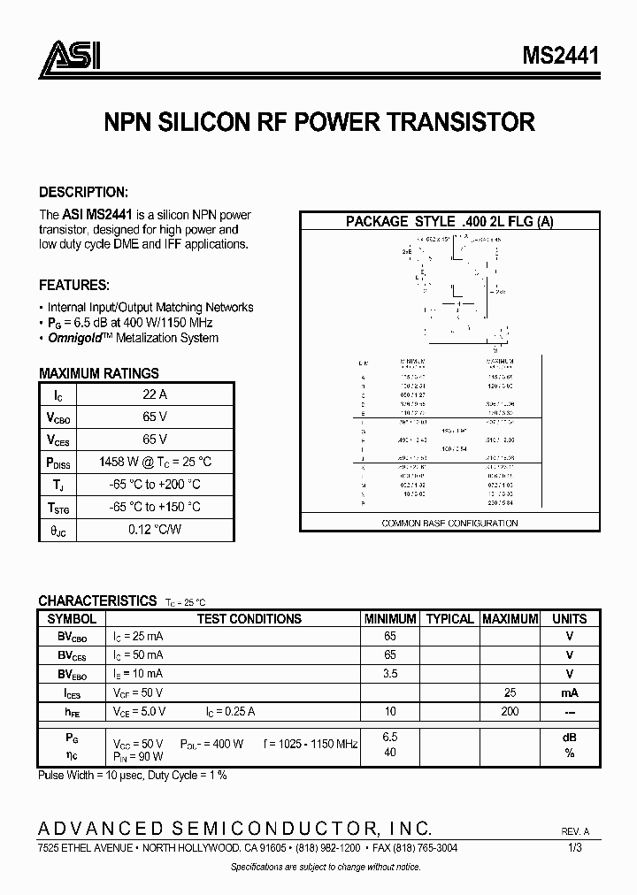 MS2441_468702.PDF Datasheet