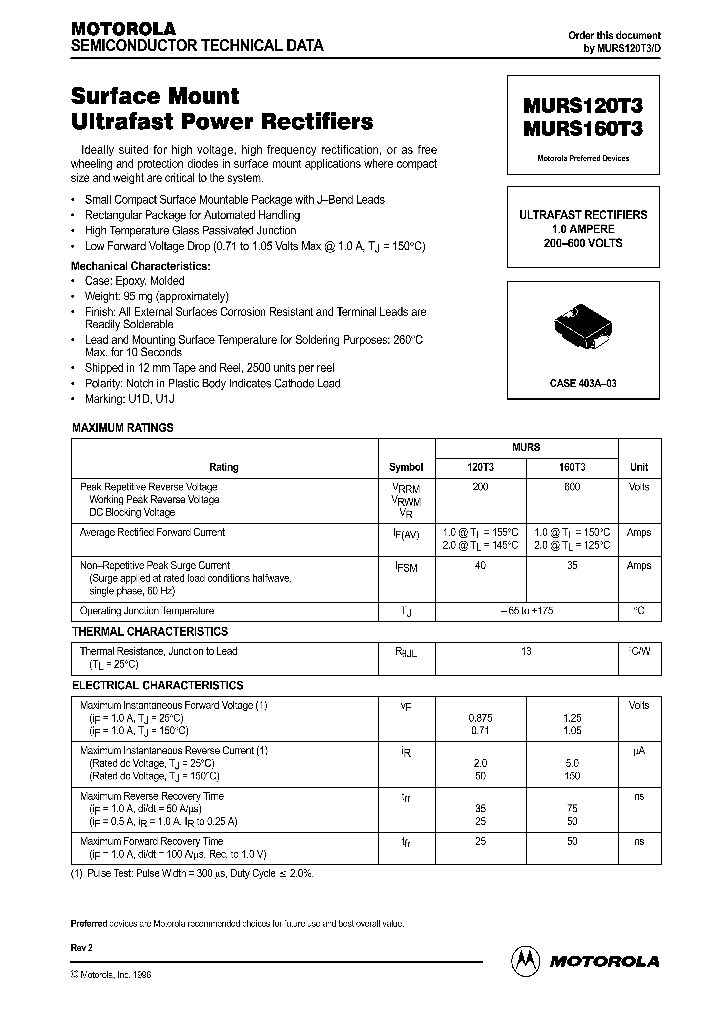 MURS120T3_465680.PDF Datasheet