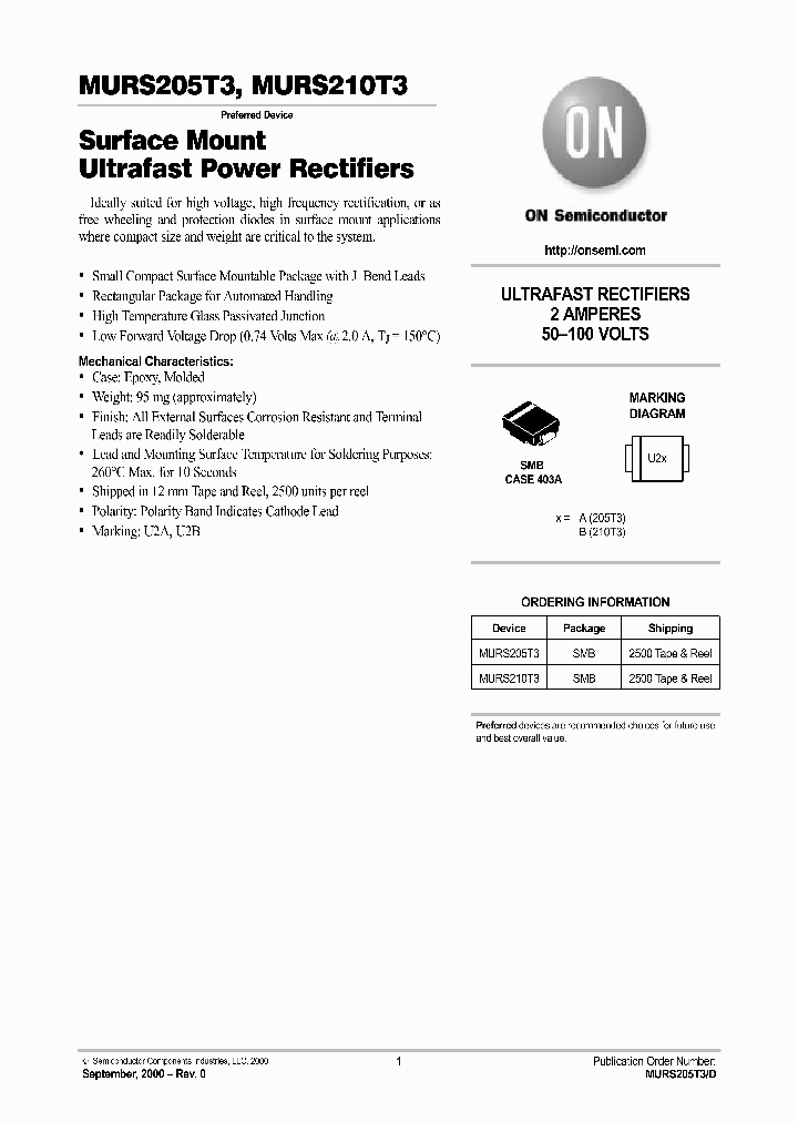 MURS210T3_475481.PDF Datasheet