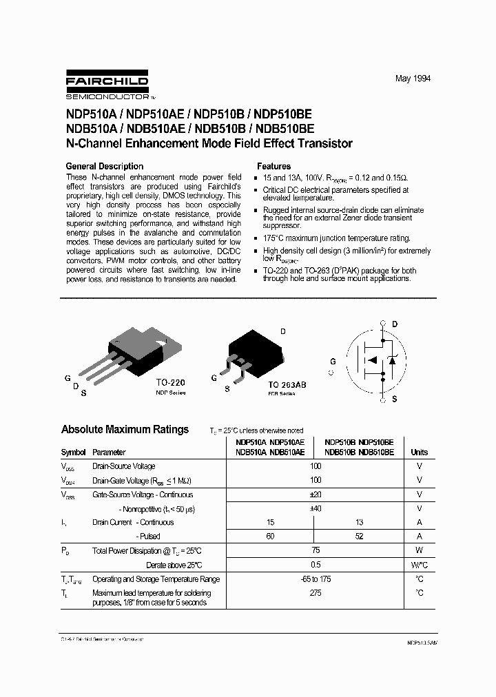 NDP510BE_444935.PDF Datasheet
