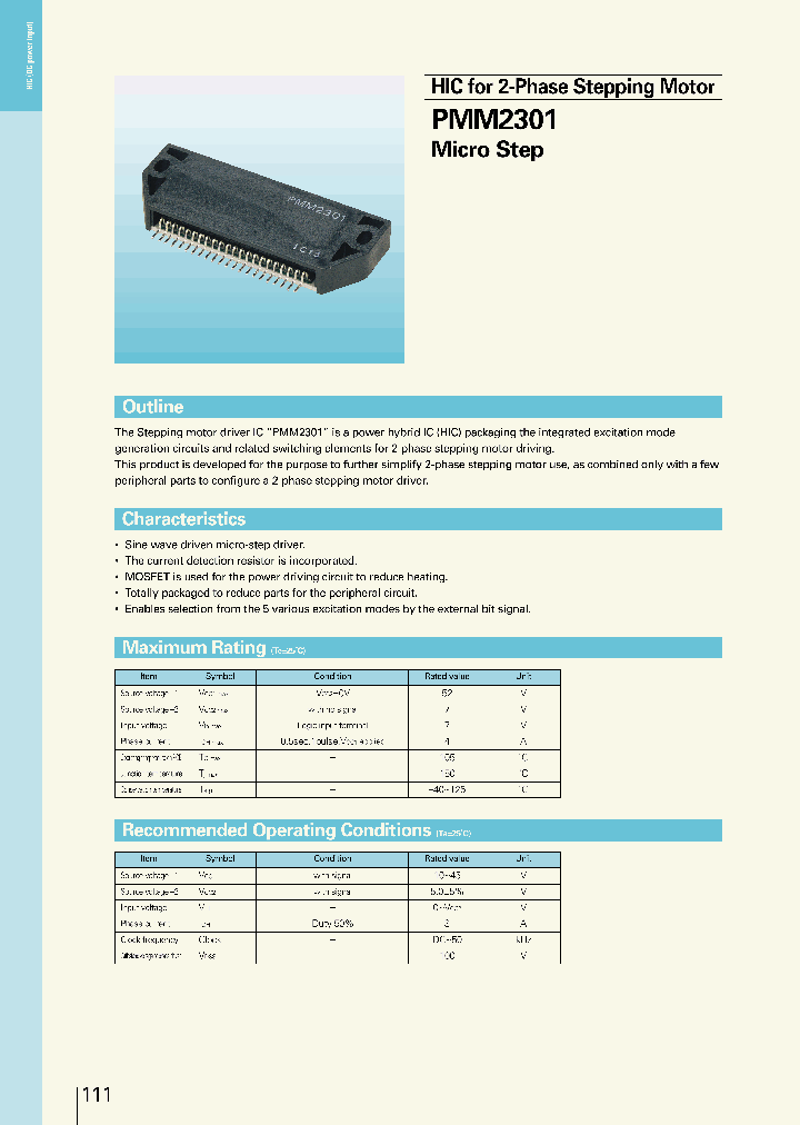 PMM2301_454779.PDF Datasheet